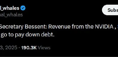 NVIDIA's Payment to U.S. Treasury: A Mere Drop in the Bucket for National Debt