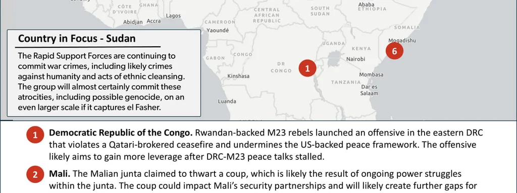 M23 Launches Assault in South Kivu, Threatening US-Brokered Peace Deal and Regional Stability
