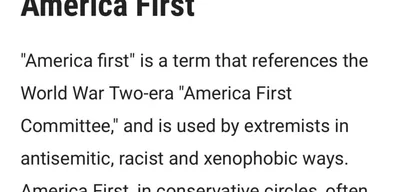 ADL Declares 'America First' Movement as Antisemitic, Fueling National Debate