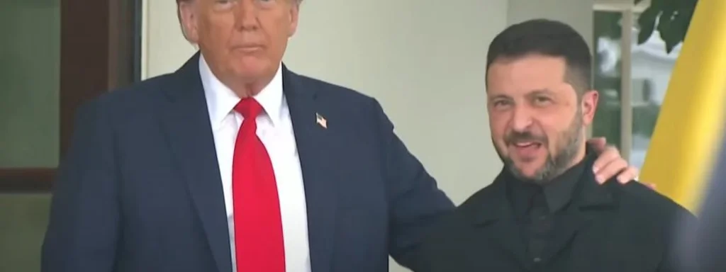 Zelensky Dresses in Mourning Black for Trump Meeting, Signaling Tense Diplomatic Outlook