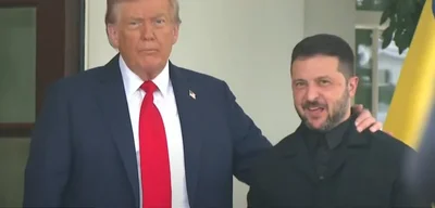 Zelensky Dresses in Mourning Black for Trump Meeting, Signaling Tense Diplomatic Outlook