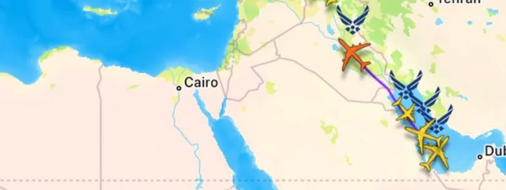 Breaking: US Tanker Aircraft Evacuate Al Udeid Amid Tensions