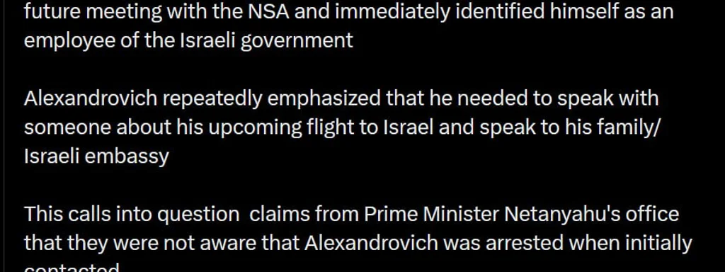 Exclusive: Israeli Official Tom Alexandrovich Arrested in Vegas Child Sex Sting