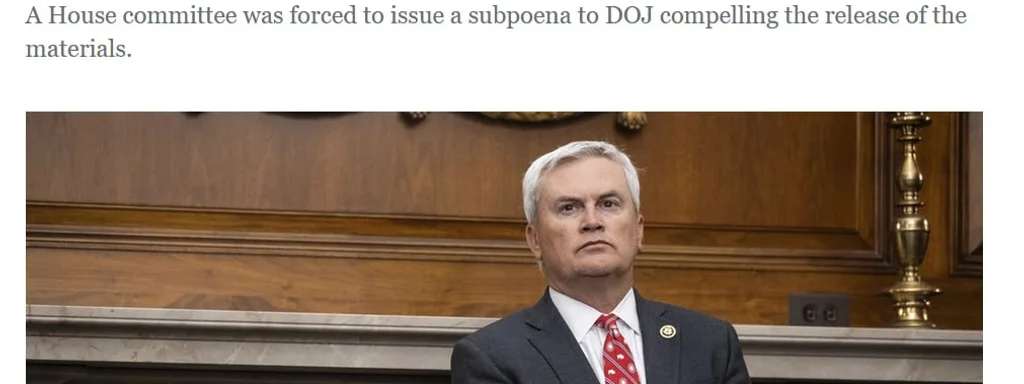 Breaking: DOJ Reveals Epstein Files to Congress Following Trump Denial