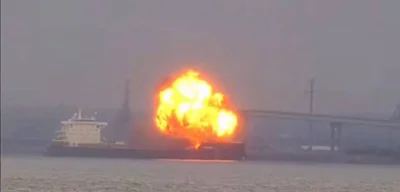 Breaking: Explosion Rocks Liberian Coal Carrier on Patapsco River