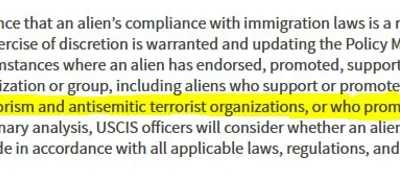 Breaking: DHS Reveals New Guidance on Immigrant Benefits, Omits Anti-White Activity