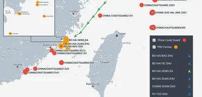 Breaking: PLA Ferries Enter Taiwan Strait, Prepping For Major Exercises