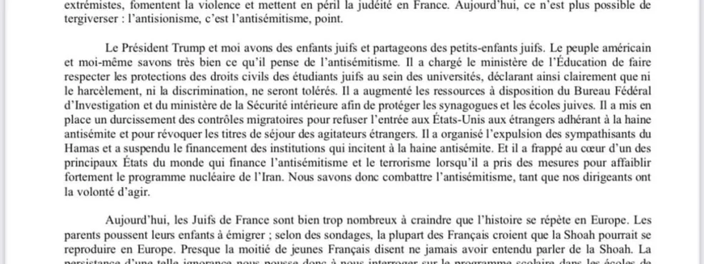 Kushner Criticizes Macron for Inaction Against Antisemitism in France