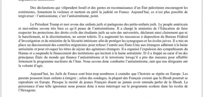 Kushner Criticizes Macron for Inaction Against Antisemitism in France