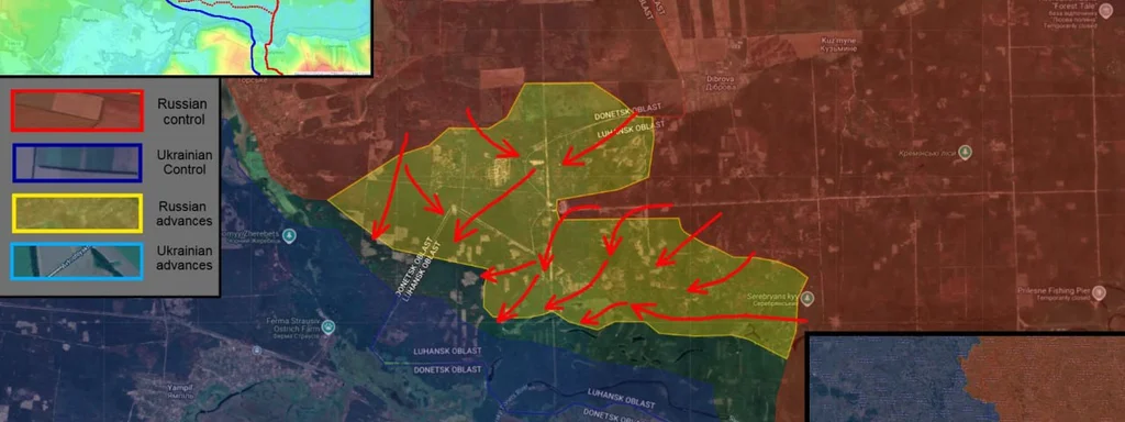 Russian Forces Captured Key Serebryansky Forest, Threatening Seversk