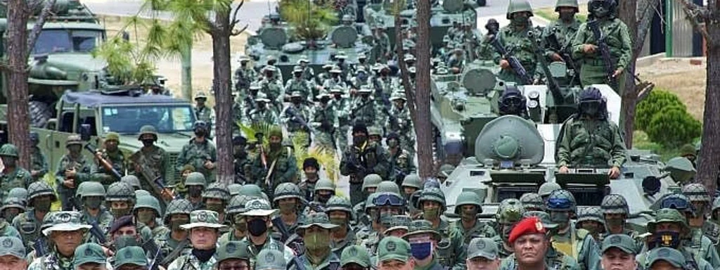 Venezuela Deploys 15,000 Troops as US Navy Ship Approaches Coast