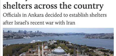 Turkey Prepares for Long-Term Rivalry with Israel, Builds Bomb Shelters