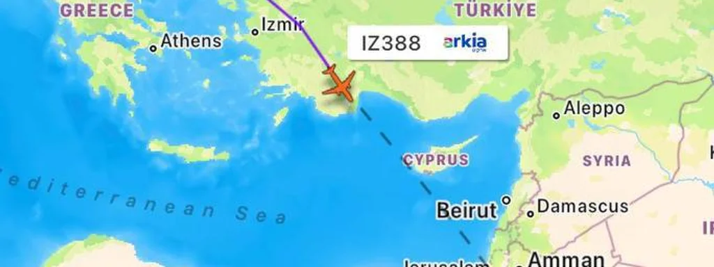 Israeli Airlines Defy Turkish Airspace Ban, Flights Continue Unimpeded