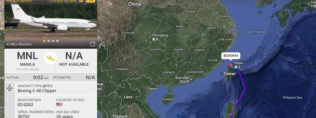 U.S. Officials Arrive in Taipei, Escalating Tensions with China