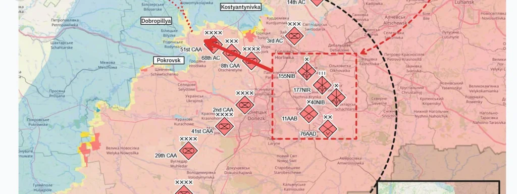 Russia Accelerates Military Regrouping as Forces Move Toward Donetsk