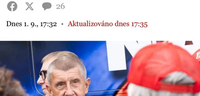 Rightwing Leader Andrej Babiš Hospitalized After Cane Attack at Rally