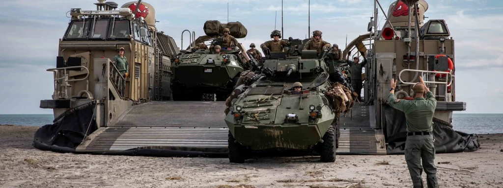 U.S. Marines Conduct Amphibious Exercises in Southern Puerto Rico