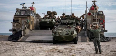 U.S. Marines Conduct Amphibious Exercises in Southern Puerto Rico