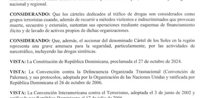 Dominican Republic Classifies Maduro’s Cartel as Terrorist Group