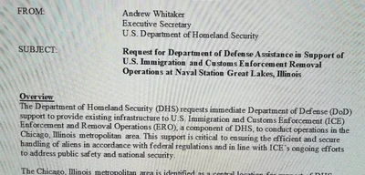 Military Team Deploys to Chicago for Critical ICE Operations