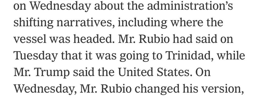 Featured image for: Venezuelan "Drug Boat" Incident Sparks Controversy Over Claims Venezuelan "Drug Boat" Incident Sparks Controversy Over Claims