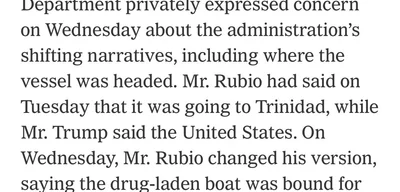 Venezuelan "Drug Boat" Incident Sparks Controversy Over Claims