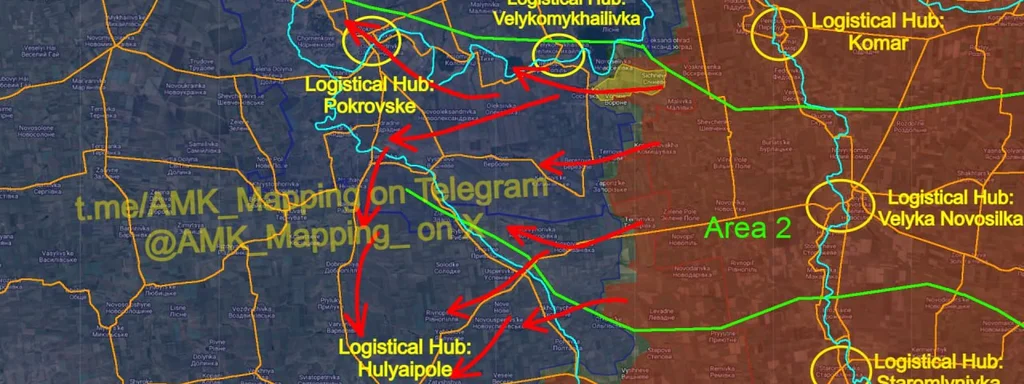 Featured image for: Russian Forces Advance on Strategic Towns, Threatening Gulyaipole Russian Forces Advance on Strategic Towns, Threatening Gulyaipole