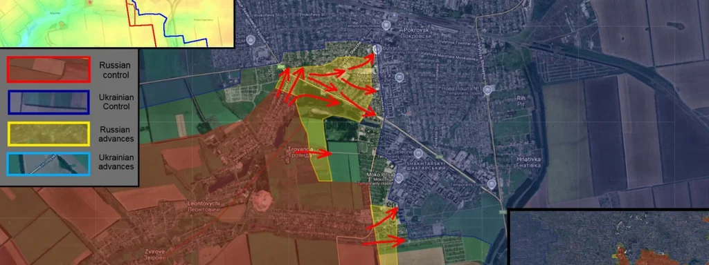 Featured image for: Russian Forces Advance on Pokrovsk, Capturing Key Districts Russian Forces Advance on Pokrovsk, Capturing Key Districts