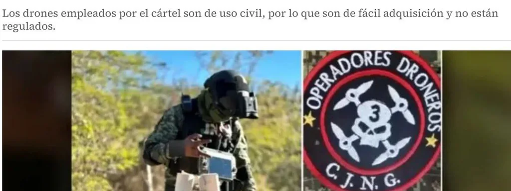 Featured image for: Mexican Cartel CJNG Trains in Ukraine to Master Drone Warfare Mexican Cartel CJNG Trains in Ukraine to Master Drone Warfare