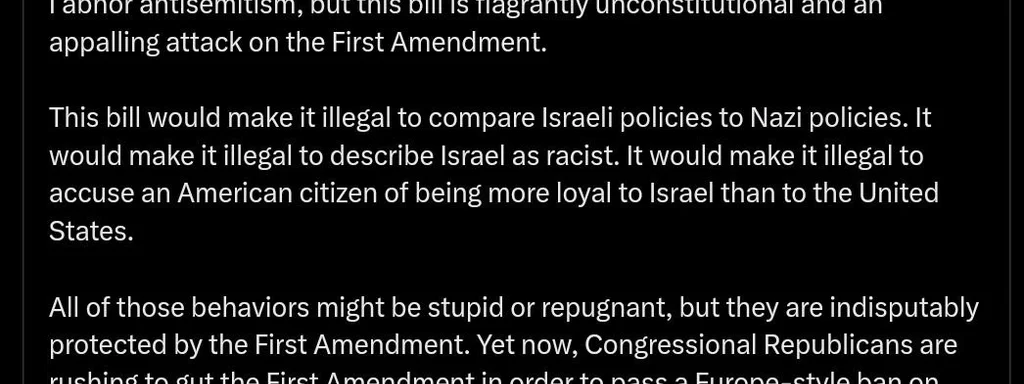 Featured image for: House Races to Pass Controversial Bill Targeting Anti-Israel Speech House Races to Pass Controversial Bill Targeting Anti-Israel Speech