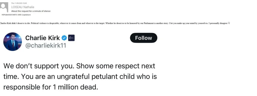 Featured image for: Cocarde Etudiante Exposes EU MEP's Opposition to Kirk Tribute Cocarde Etudiante Exposes EU MEP's Opposition to Kirk Tribute