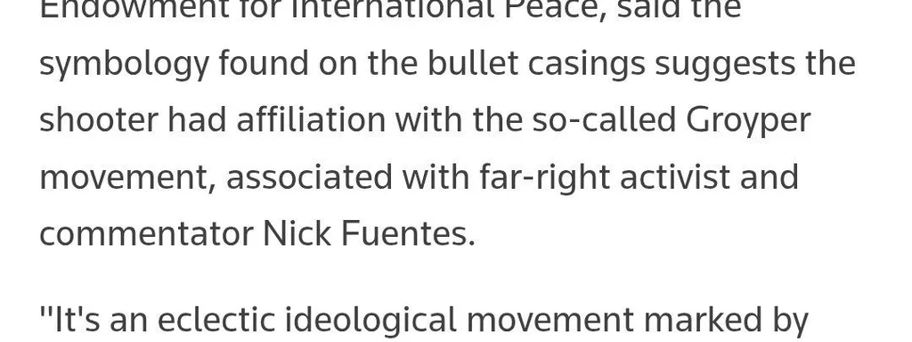 Featured image for: Conflicting Reports Emerge on Kirk Shooter’s Alleged Affiliations Conflicting Reports Emerge on Kirk Shooter’s Alleged Affiliations