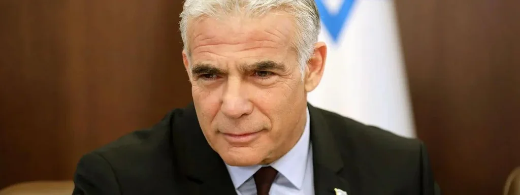 Featured image for: Yair Lapid criticizes Egypt's proposed joint Arab force amid Israeli attacks Yair Lapid criticizes Egypt's proposed joint Arab force amid Israeli attacks