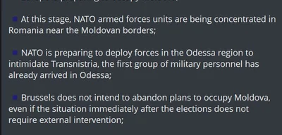 Russian SVR claims EU plans to occupy Moldova amid ongoing influence struggle