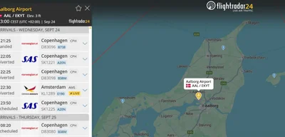 Aalborg International Airport halts all traffic due to drone sighting