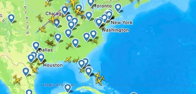 Dozen U.S. Air Force KC-135R/T tankers enroute to Europe, heading to RAF Mildenhall