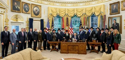 President Trump meets with Chabad-Lubavitch leaders for High Holidays