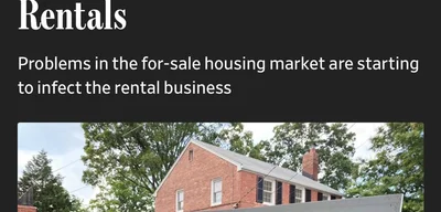 Home sellers turn to rentals, creating supply glut and hurting investors
