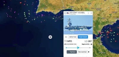 U.S. Air Force moves 30 tanker aircraft to Middle East; Navy deploys carrier