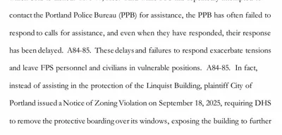 Federal authorities board up building as Portland issues zoning violation