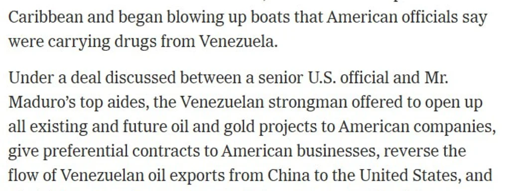 US buys 30% of Venezuelan oil under special contracts