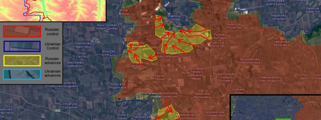Ukrainian offensive north of Pokrovsk fails as Russia recaptures territory