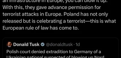 Polish Foreign Minister calls Nordstream 2 sabotage an 'act of self defense'