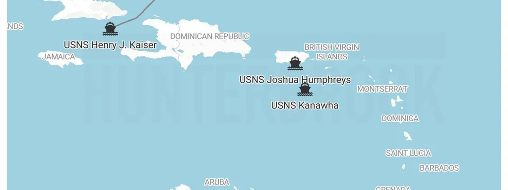 U.S. Navy deploys 20% of fleet replenishment oilers to Caribbean