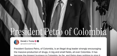 Trump announces end of payments and subsidies to Colombia