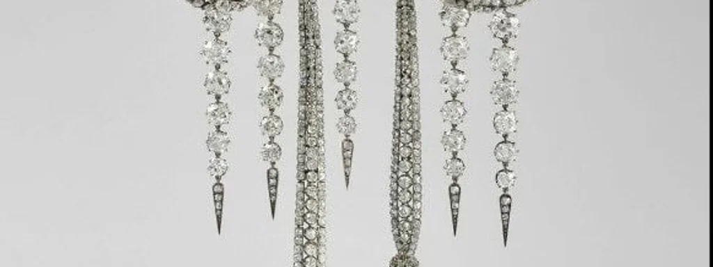 Eight pieces of jewelry stolen from the Louvre, including Empress Eugénie's diamond corsage bow