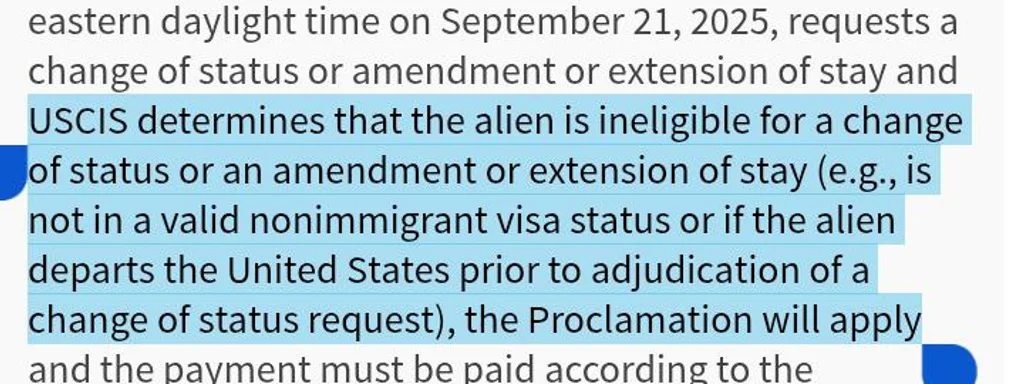 USCIS adds $100,000 fee for existing H-1B visas if denied