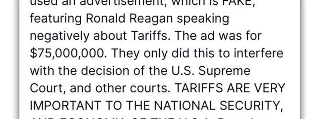 Featured image for: Trump cancels trade negotiations with Canada over Reagan video dispute Trump cancels trade negotiations with Canada over Reagan video dispute