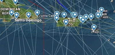 U.S. Navy P-8A Poseidon aircraft departs San Juan for surveillance mission