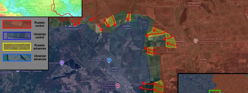 Featured image for: Russian DRGs enter Lyman as troops advance near Alexandrovka Russian DRGs enter Lyman as troops advance near Alexandrovka